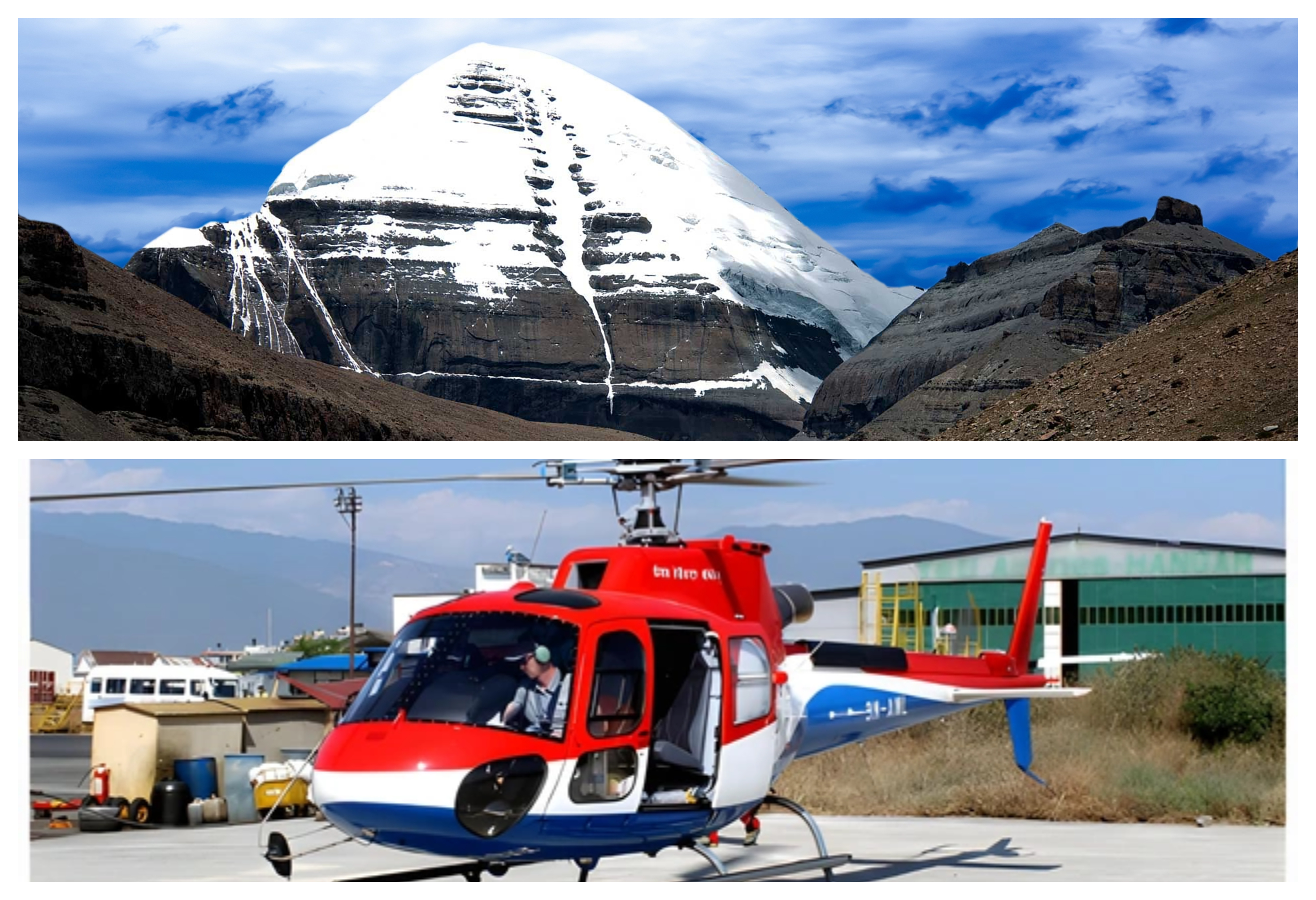 Kailash Manasarovar Yatra by Flight & Helicopter Ex-Kathmandu